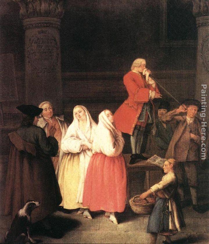 Pietro Longhi The Soothsayer